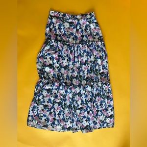BCBGMaxAzria long skirt. Size small. Floral print. No tags. Perfect condition.
